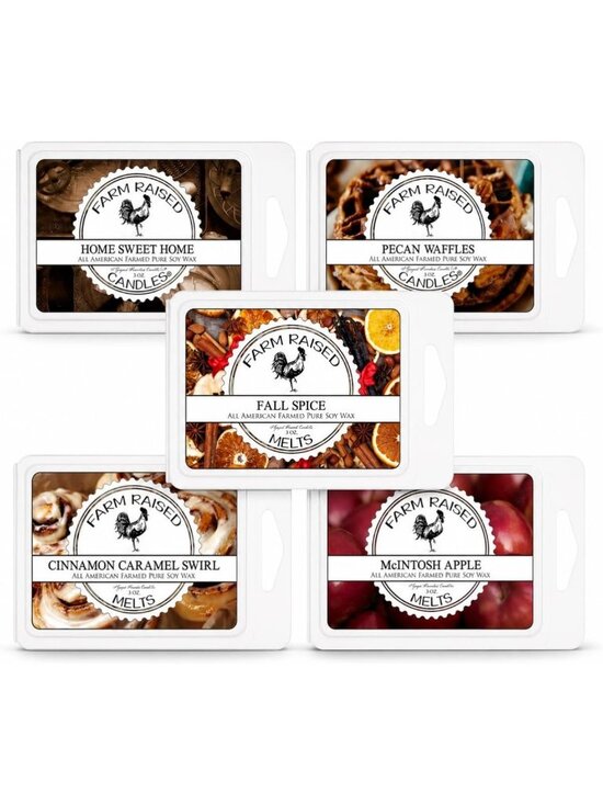 Other - Autumn Scented Wax Melts Variety Pack - 5 Count, 16 oz - Cozy Home Fragrance